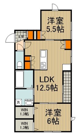 リヴィエールの物件間取画像